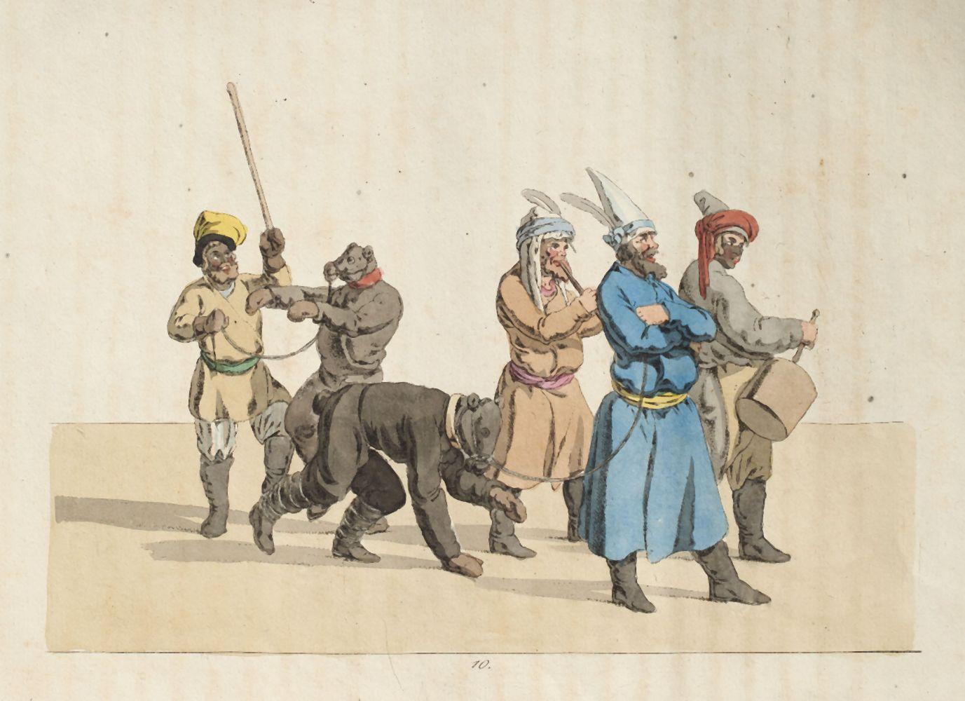 Pantomima da doma do oso en Rusia