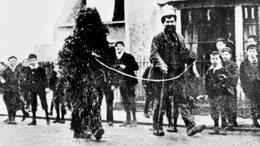 Straw Bear de Whittlesey (Cambridgeshire)