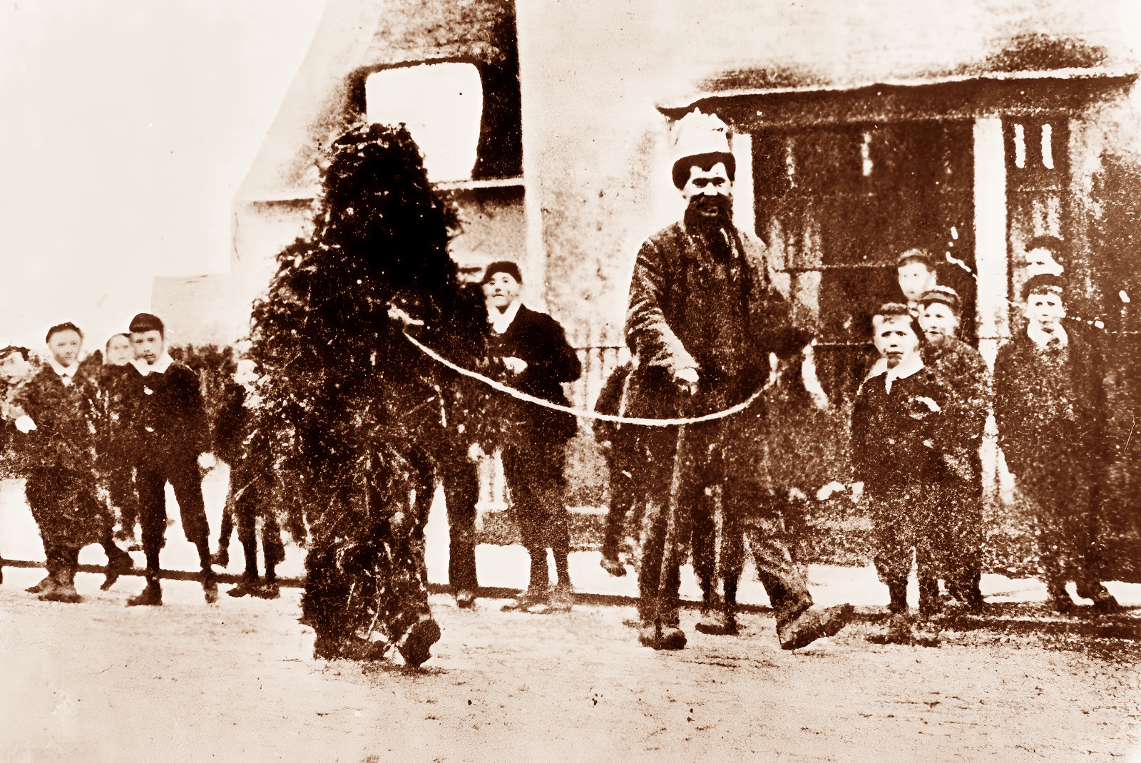 Straw Bear de Whittlesey (Cambridgeshire)
